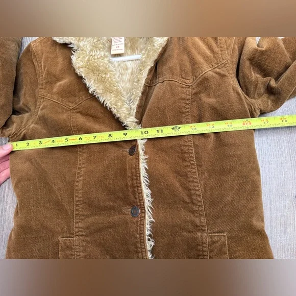 Abercrombie & Fitch Y2K Sherpa Lined Jacket XS - Picture 5 of 9